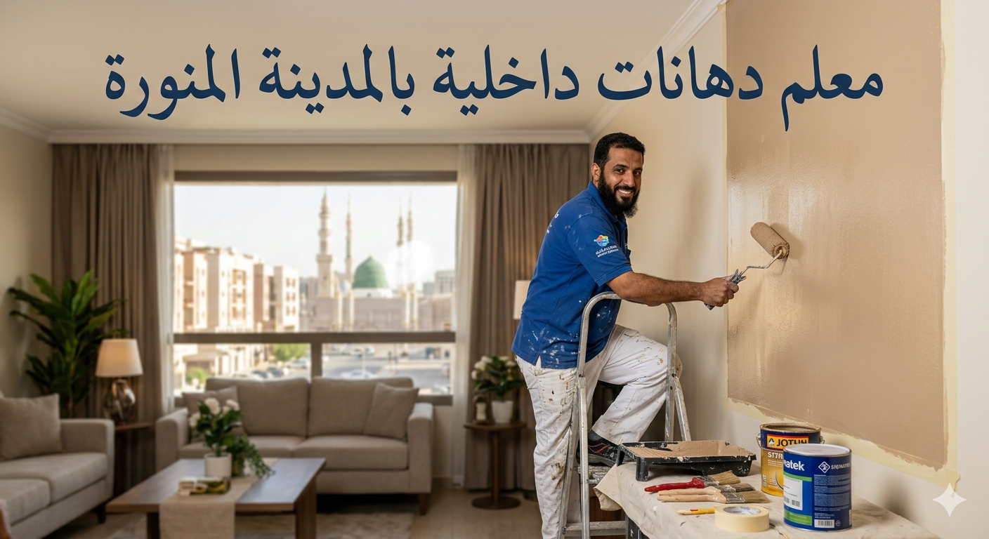 معلم دهانات داخلية بالمدينة المنورة