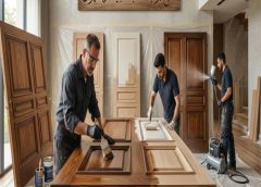 صبغ ابواب خشب القطيف والظهران 0573808718