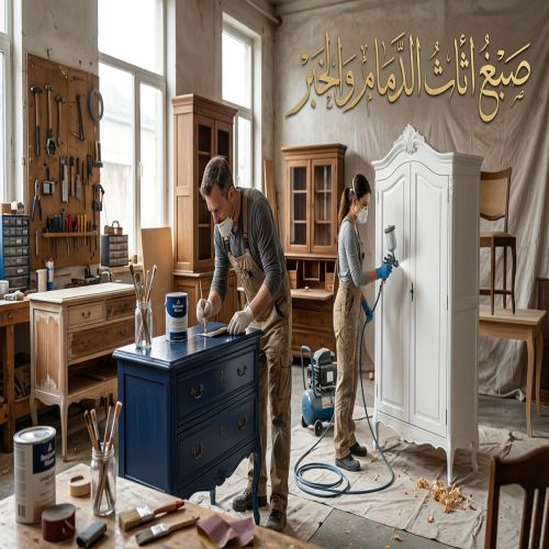 صبغ اثاث الدمام والخبر